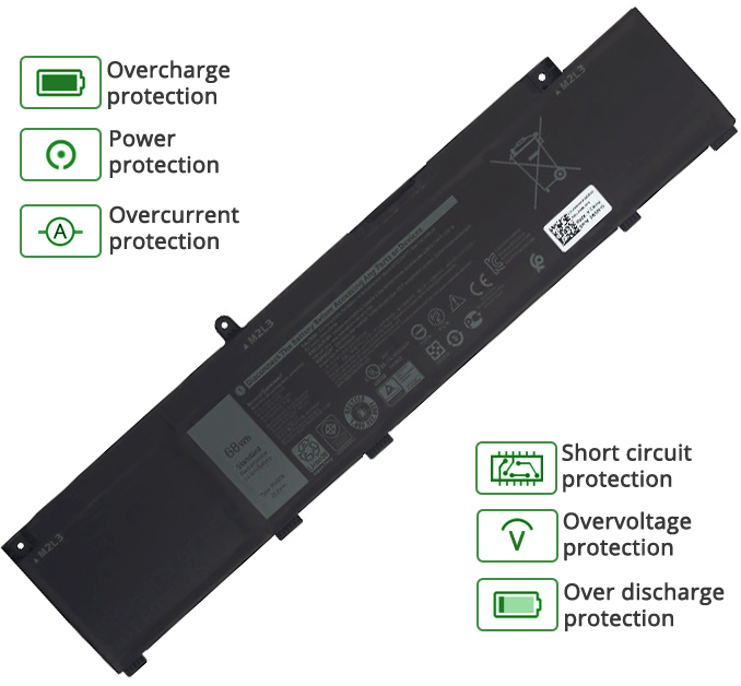 Dell G3 15 3500-KJGP7 battery