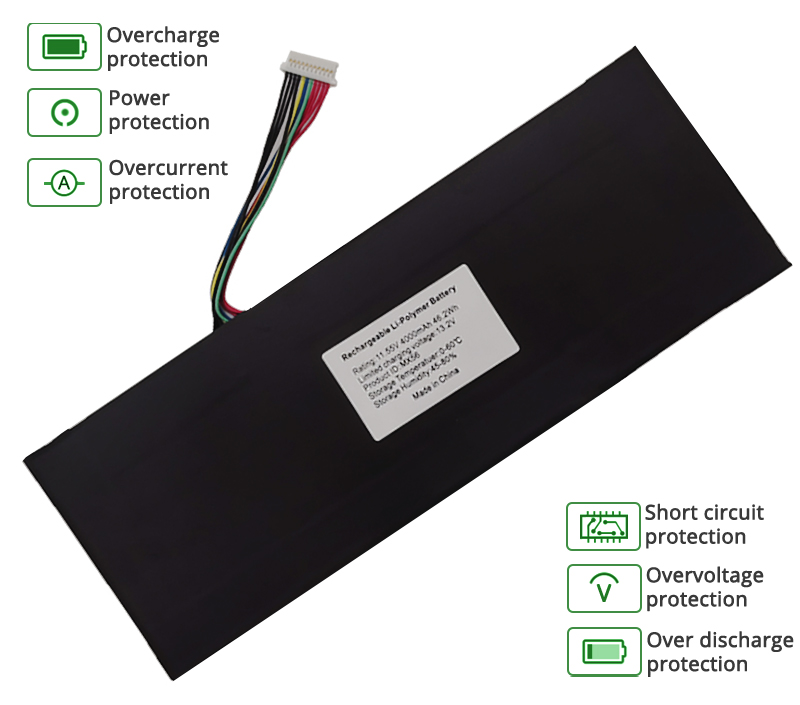 NOTEBOOK MX56 battery