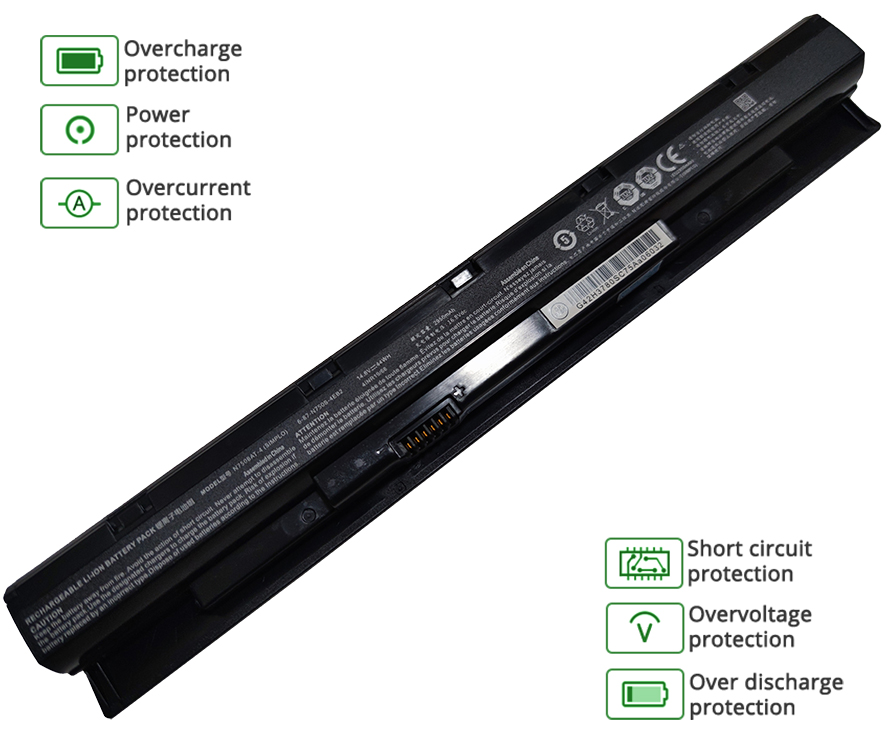 TUXEDO Book BM1707 battery