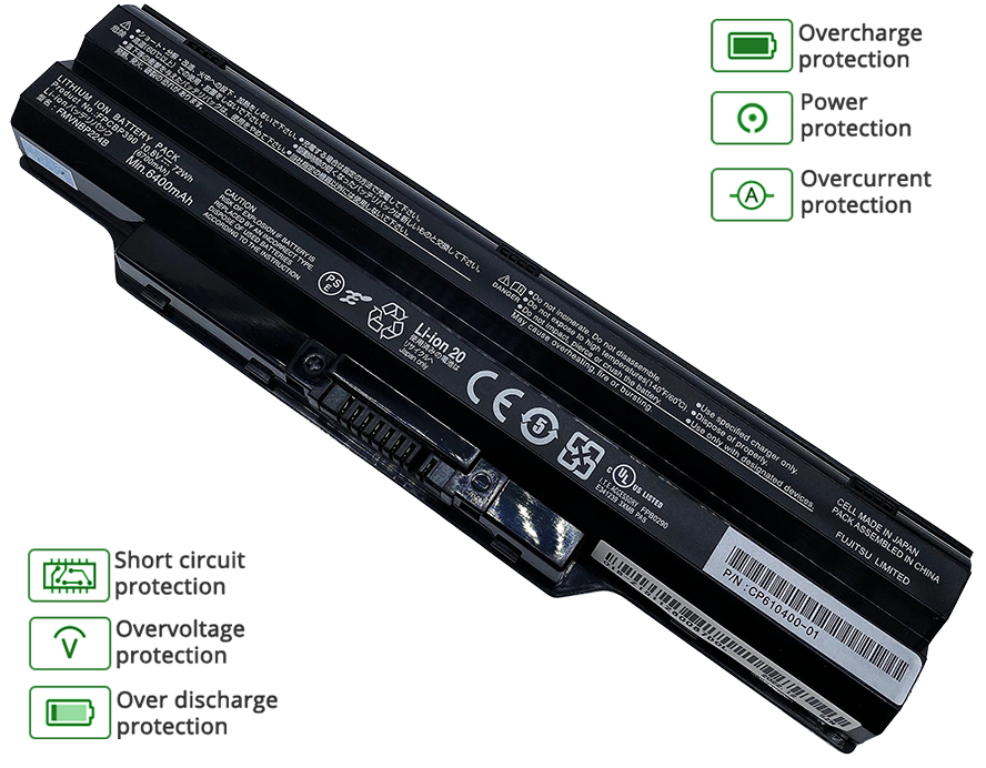 FUJITSU FPCBP392 battery