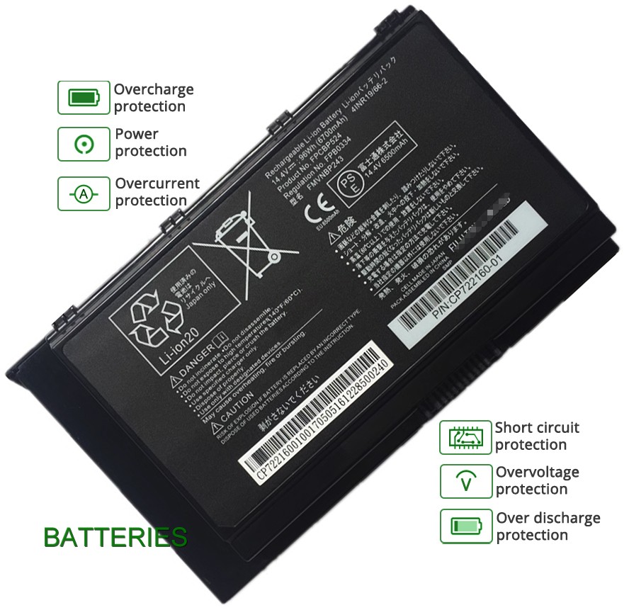 FUJITSU CELSIUS H970 battery