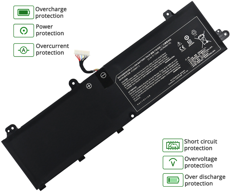 SCHENKER XMG PRO 15 Audio E21 battery
