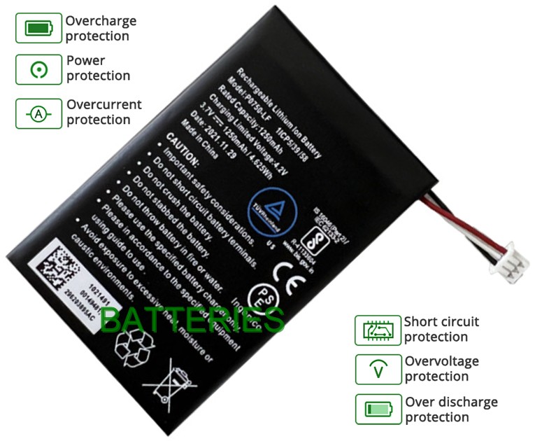 DIGITAL P0750-LF battery