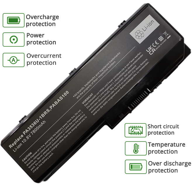 Toshiba PA3536U-1BAS battery