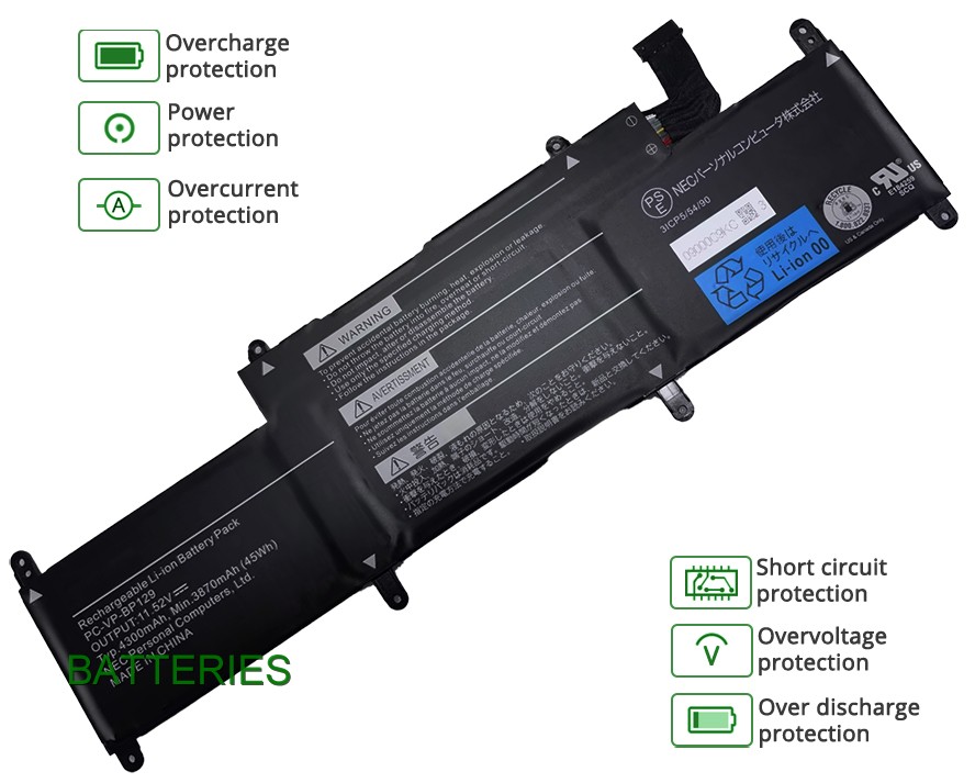 NEC PCVPBP129 battery