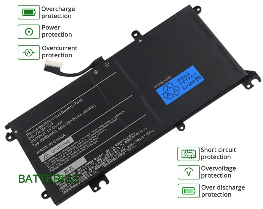 NEC PCVPBP135 battery