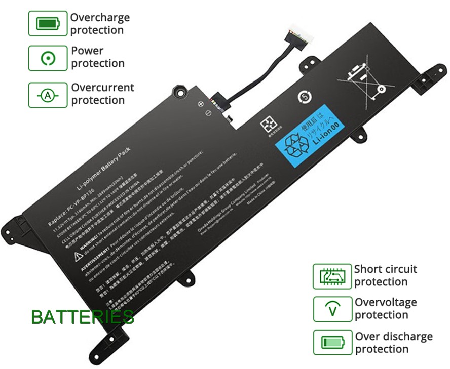NEC PCVPBP136 battery