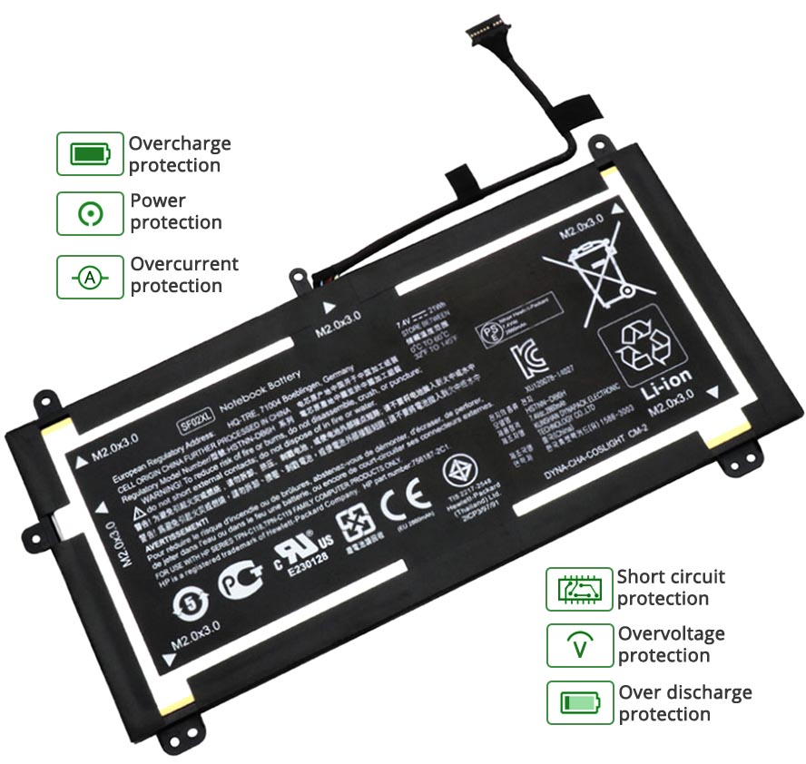HP 756187-2B1 battery