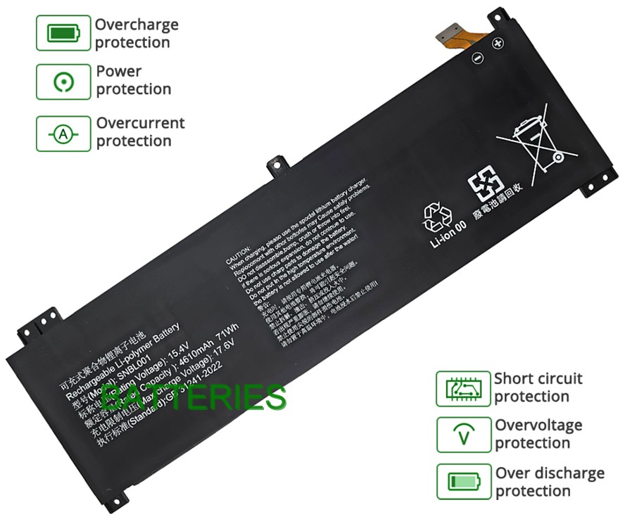 TONGFANG SNBL001 battery
