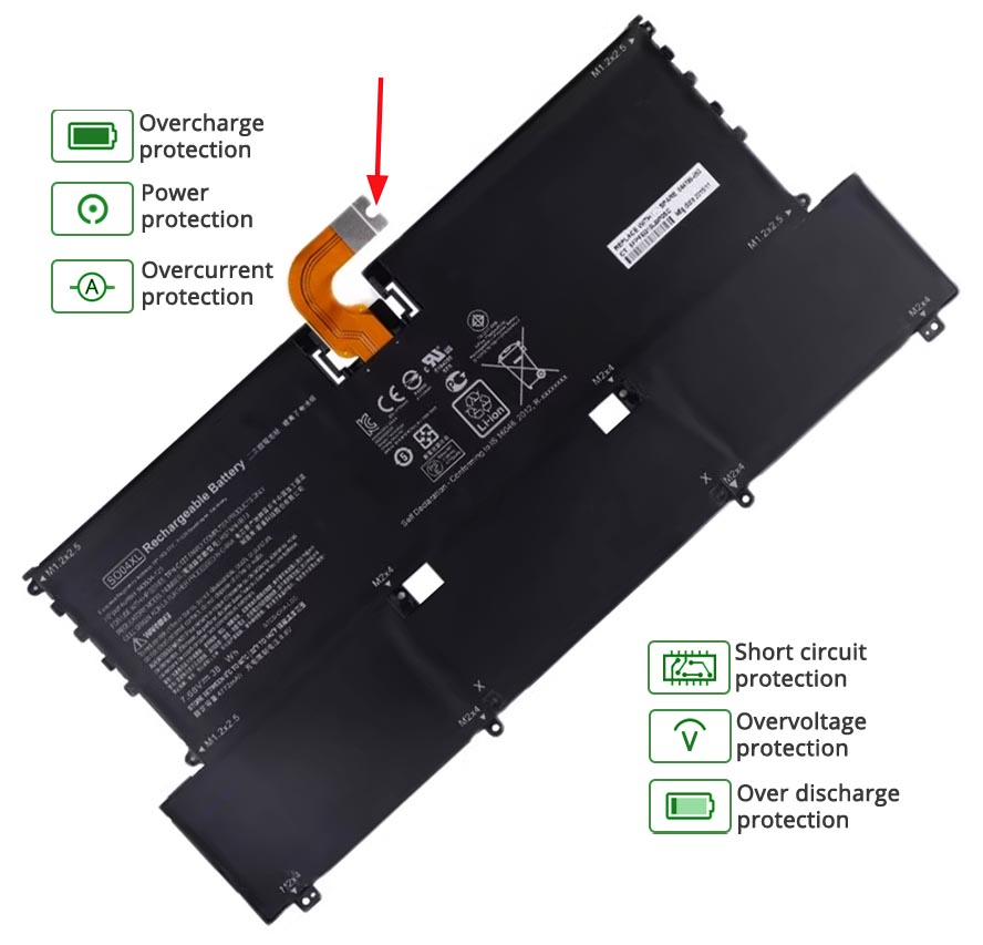 HP SO04038XL battery