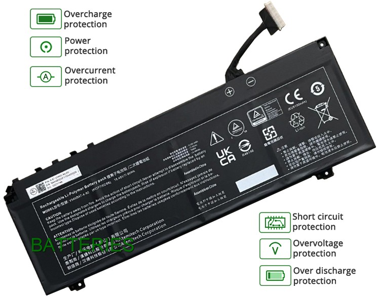 CLEVO V561KU battery
