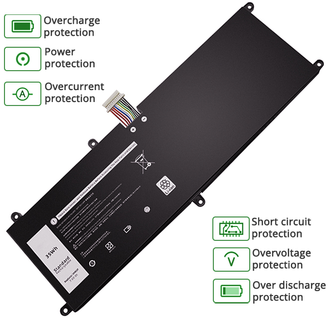 Dell T04E battery