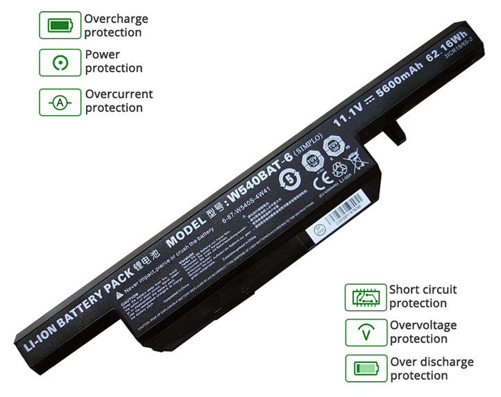 HASEE K680E-GT battery