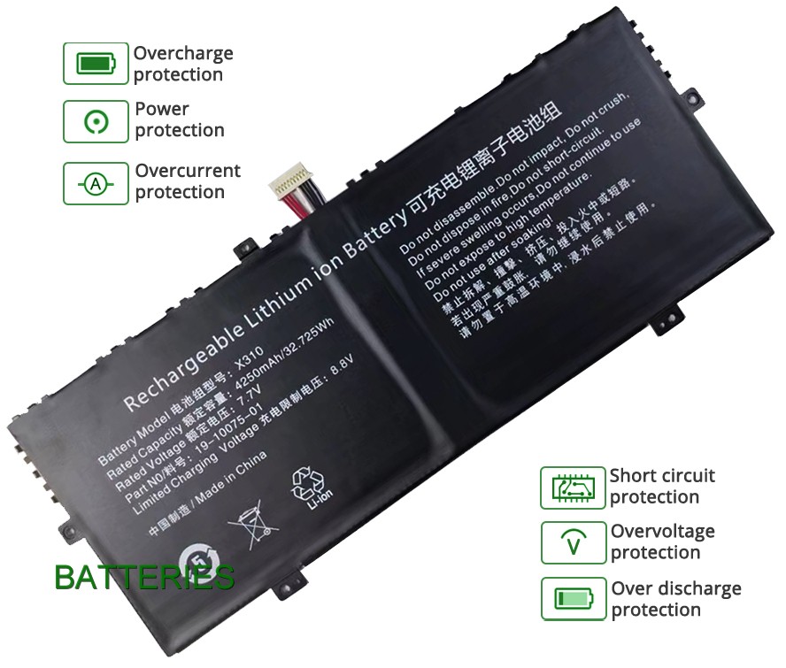 NOTEBOOK X310 battery