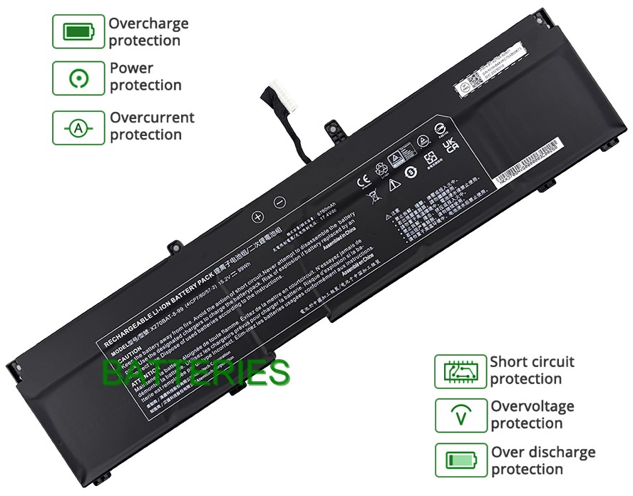 CLEVO X370BAT-8-98 battery