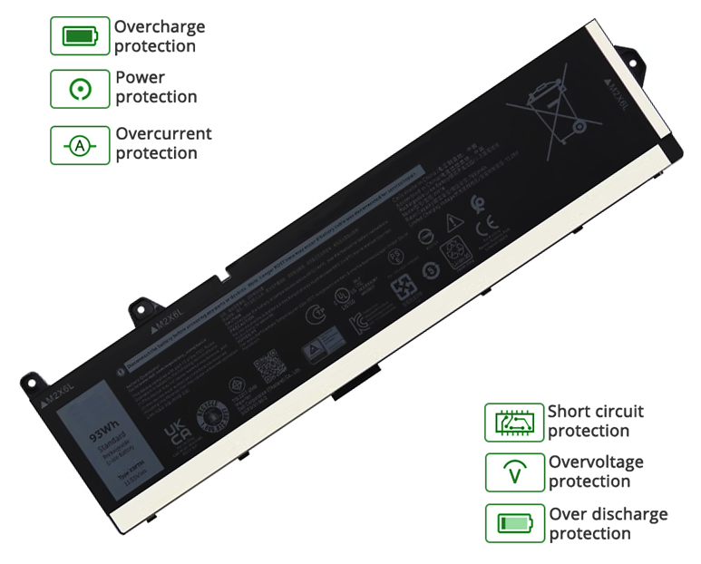Dell P115F002 battery