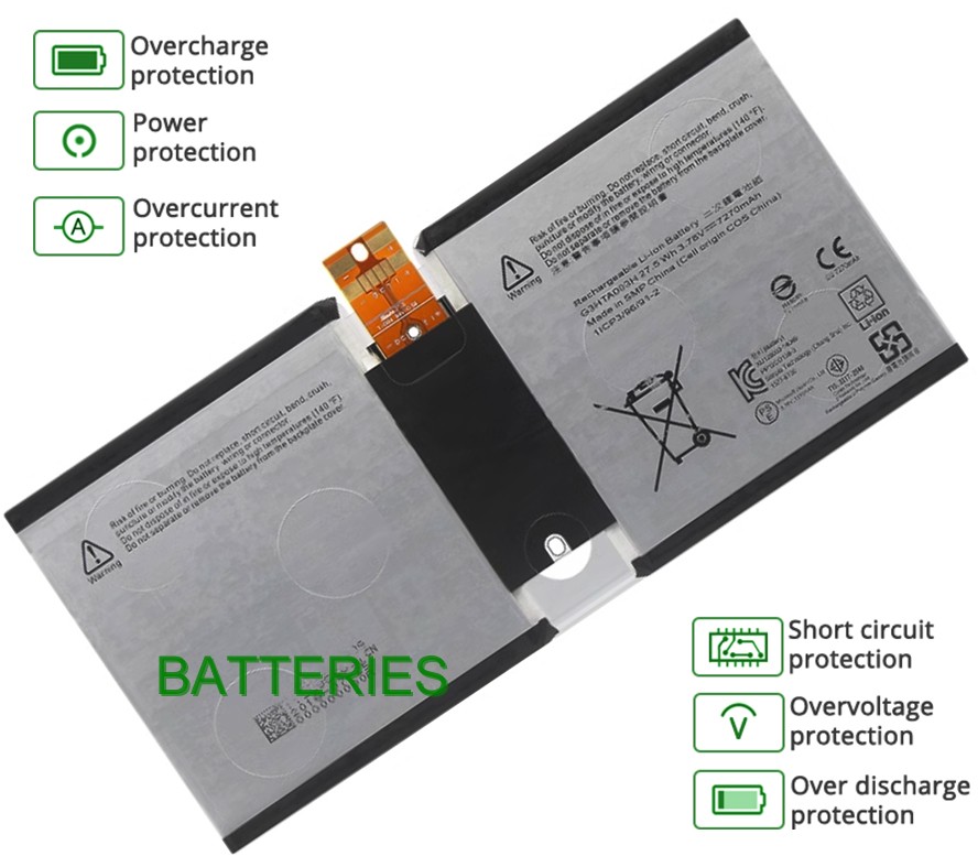MICROSOFT Surface 3 1657 battery