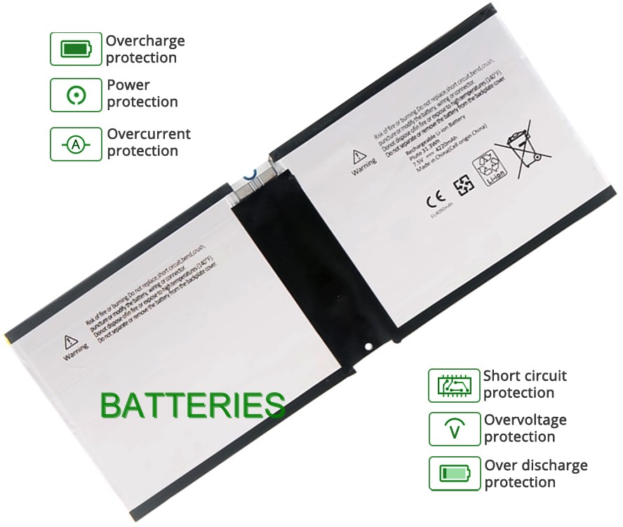 MICROSOFT Surface RT2 1572 battery