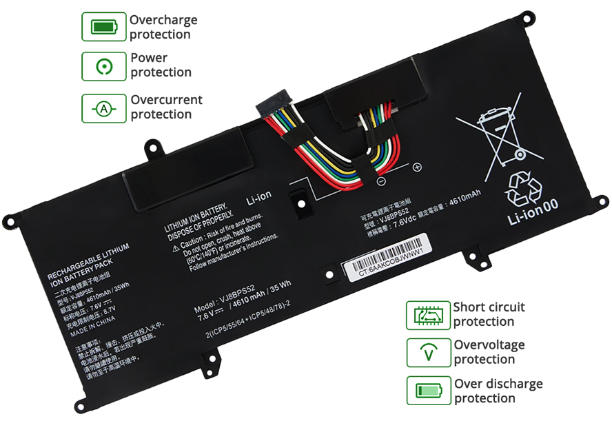 VAIO VJS13290811B battery